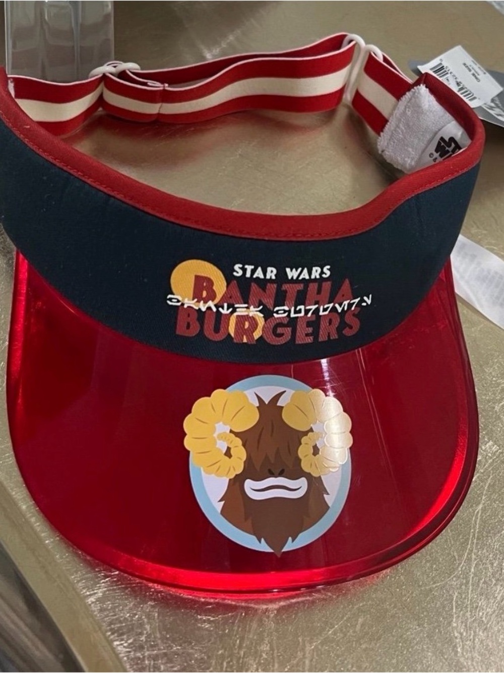 Star Wars Kids Red & Black Bounty Burgers Visor